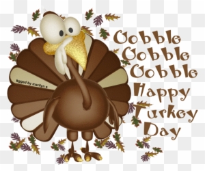 Happy Gobble Gobble - Happy Gobble Gobble - Free Transparent PNG ...